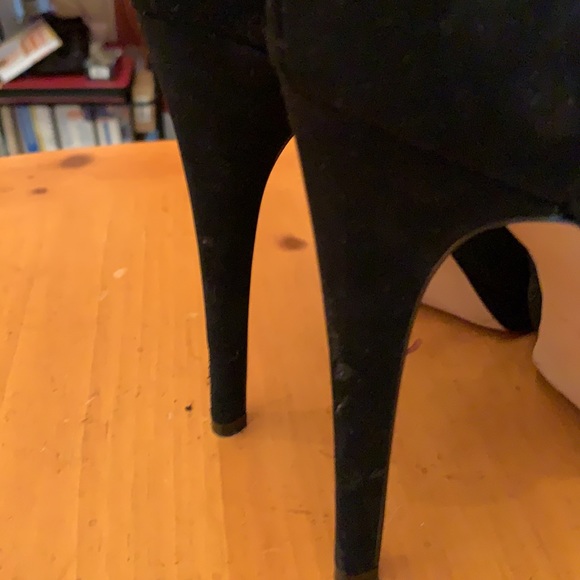 ALDO BLACK SUEDE STILETTO HEELS - Picture 5 of 11